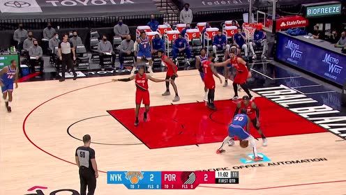 【NBA集錦】能里能外！蘭德爾展現(xiàn)全面武器庫連得4分