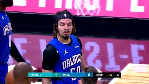 【NBA集錦】黃蜂vs魔術(shù) 第1節(jié)中文解說回放