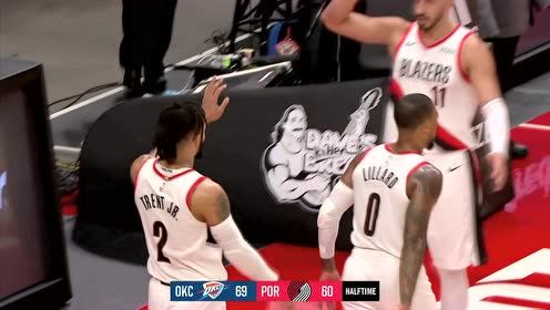 【NBA集錦】神投手特倫特！爭分奪秒底角射中壓哨球
