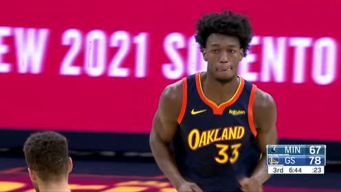 【NBA集錦】位置不夠身體來(lái)湊 懷斯曼摘板暴力補(bǔ)扣虐筐！