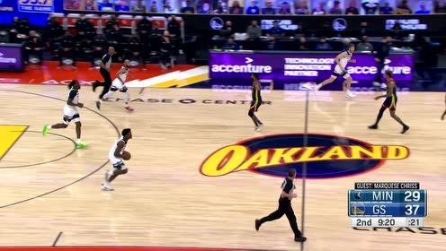 【NBA集錦】卡爾弗跳步妙傳 助攻雷曼雙手吃餅暴扣