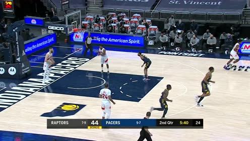 【NBA集锦】左右连续假动作 兰姆大后仰高难度跳投