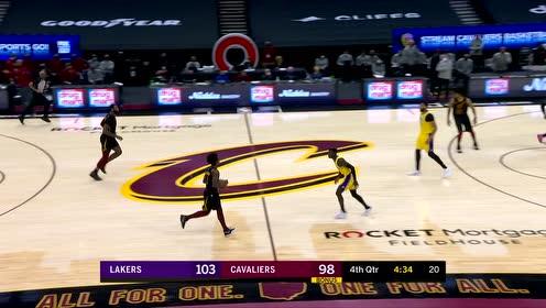 【NBA集锦】关键时刻logo投篮！詹姆斯远投能力太强了