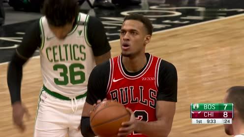 【NBA集錦】凱爾特人vs公牛 第一節(jié)中文解說回放