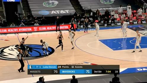 【NBA集锦】东契奇行进间高抛喂饼 波神平地起飞空接暴扣虐筐