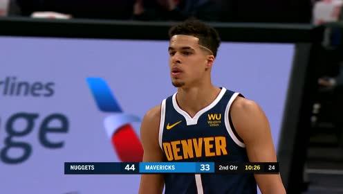 【NBA录像回放 国语】掘金vs独行侠精华回放 东契奇空砍三双掘金险胜独行侠四连胜