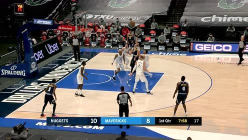 【NBA集锦】势不可挡！穆雷大步流星带球突破抛投命中