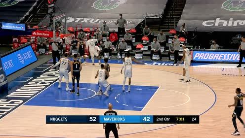 【NBA集锦】默契指数五颗星 东契奇高空连线艾旺禁区杜滞空灌篮