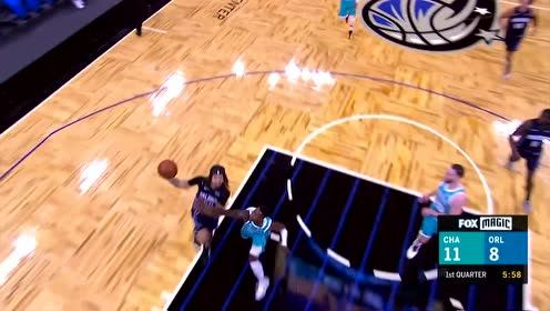 【NBA集錦】戈登劈頭蓋臉?lè)馍w海沃德 恩尼斯連線安東尼飄逸上路