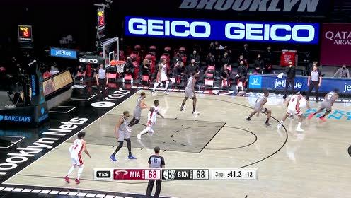【NBA集錦】哈登假追防真搶斷 反擊一條龍雙手飛扣