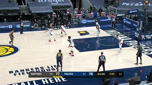 【NBA集锦】一内一外都不落下 布歇两记火锅扇晕步行者