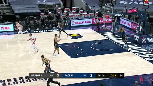 【NBA集锦】小钢炮一枚 鲍威尔篮下生吃特纳