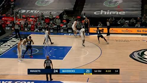【NBA集锦】可惜这球无效！穆雷面对干扰失衡单手托球三分命中