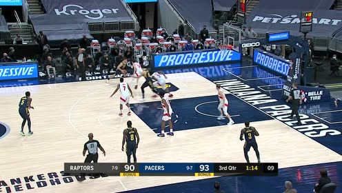 【NBA集锦】二人转演出成功 麦康奈尔霍乐迪二打五