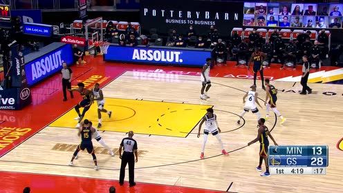【NBA集錦】榜眼的天賦 懷斯曼低位旋轉(zhuǎn)小勾手穩(wěn)穩(wěn)打進(jìn)