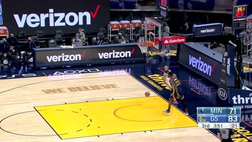 【NBA集錦】維金斯斜刺里殺出搶斷立功 一條龍飛扣輕松寫(xiě)意