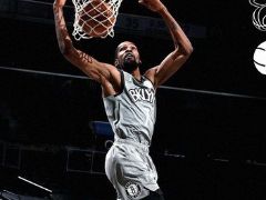 NBA常规赛：篮网双杀热火，哈登、KD合砍40+17+13！