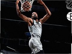 NBA常规赛：三节打完，热火71-70暂时领先篮网1分！