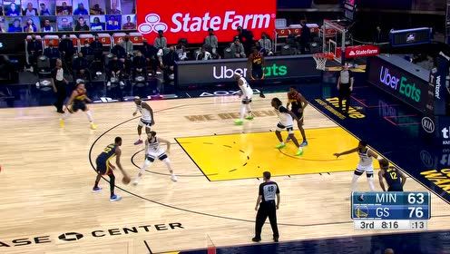 【NBA集錦】戰(zhàn)舊主有加成 維金斯里突外投強(qiáng)勢(shì)連拿5分