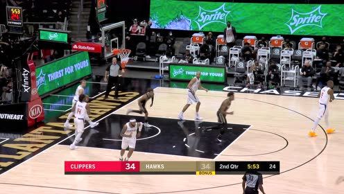 【NBA集錦】科林斯積極貼防大帽伊巴卡 特雷-楊反擊上籃一氣呵成