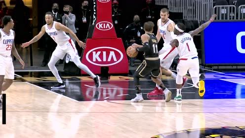 【NBA集錦】終于成功連線了！特雷-楊空接連線卡佩拉上籃