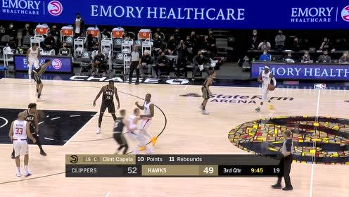 【NBA集錦】是熟悉的節(jié)奏！亨特送出高拋傳球科林斯空接暴扣