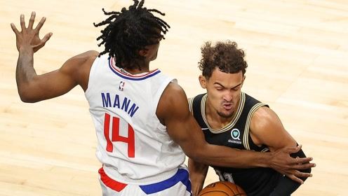 【NBA集锦】快船99-108老鹰 特雷-杨38分卡佩拉13+19