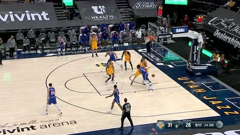 【NBA集錦】今天有點(diǎn)狀態(tài)爆炸 小里弗斯頂著防守命中三分