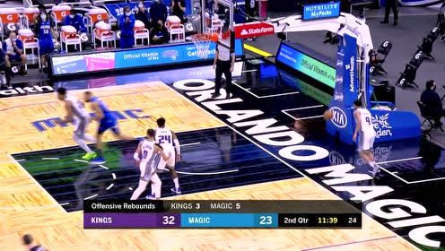【NBA集锦】配合天衣无缝 戈登狭缝手递手妙传伯奇抡锤重扣