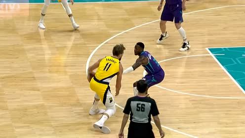 【NBA集錦】猛漢也玩細(xì)活 小薩博尼斯外線crossover1突3秀翻全場(chǎng)