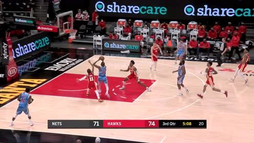 【NBA集錦】杜蘭特大鵬展翅歐洲步暴扣！哈登身后追帽對(duì)手立功