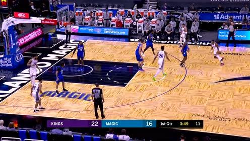 【NBA集锦】默契值满分！福克斯假投真传吸引火力助攻白边