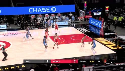 【NBA集錦】哈登犀利切球送助攻 杜蘭特底角三分一箭穿心