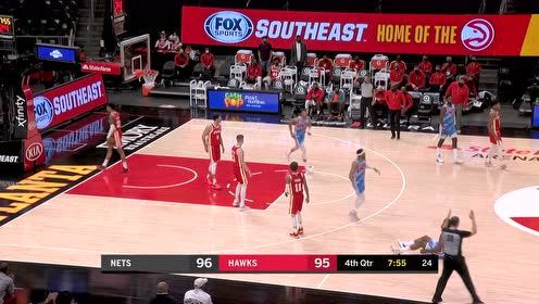 【NBA集錦】哈登后撤步三分教育特雷楊 被戳肚子也不吹犯規(guī)？