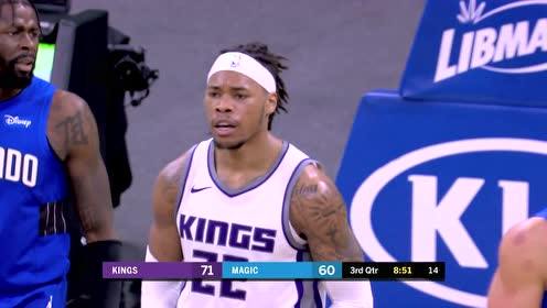 【NBA集锦】福克斯突破上篮未果 霍姆斯果断跟进补篮续弦
