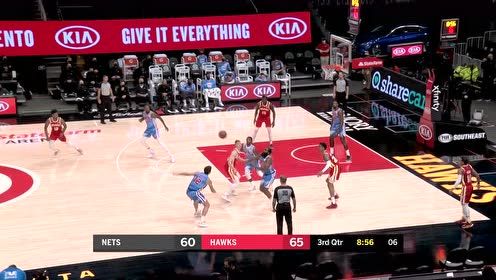 【NBA集錦】三弟喂餅大哥 哈登助飛杜蘭特空接掛筐！