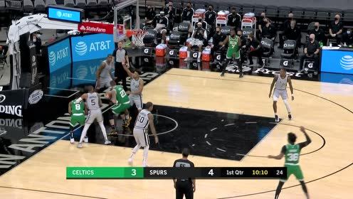 【NBA集锦】没想到我也是中投靓仔吧 沃克强势回应德罗赞中投