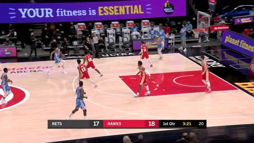 【NBA集錦】速度極快！杜蘭特貓腰一步過(guò)大力劈扣