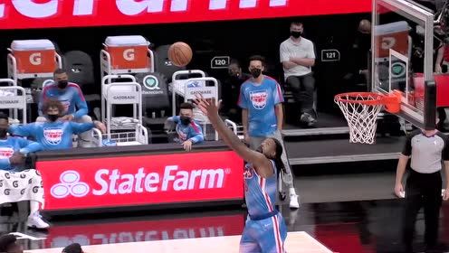 【NBA集錦】背身空接暴扣！小喬丹這體位我給9分