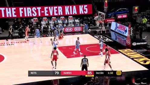 【NBA集錦】杜蘭特原地起飛送帽 格林舉火燒天暴力劈扣