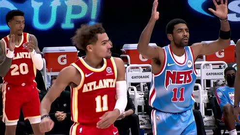【NBA集錦】在哈登面前表演絕活？特雷楊三分造犯規(guī)歐文不慎中招