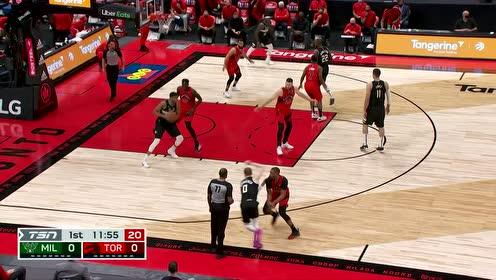 【NBA集錦】字母哥手遞手送助攻 迪文琴佐回頭望月首開(kāi)紀(jì)錄