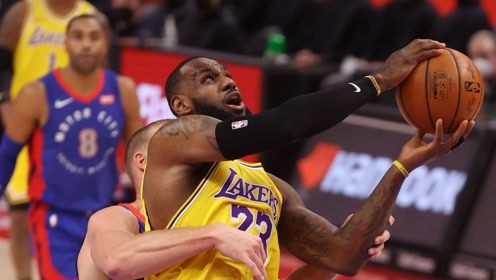 【NBA集锦】半场神半场鬼 詹姆斯7中7后狂打11铁末节零分遗憾落败