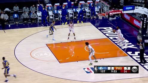 【NBA集錦】羽雕弓長(zhǎng)翎箭 庫(kù)里外線三分單挑艾頓命中
