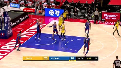 【NBA集锦】武器库丰富! 库兹马篮下梦幻脚步轻松取分