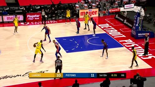 【NBA集锦】今天开场火力全开!詹姆斯首节爆砍12分命中率百分百!