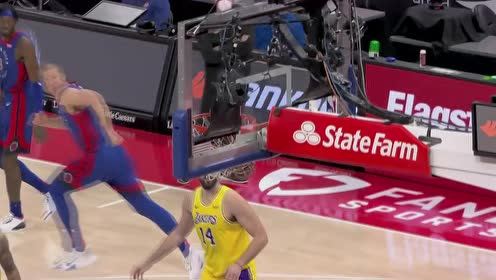 【NBA集锦】格里芬持球真凶猛 外线当面射穿詹姆斯防守