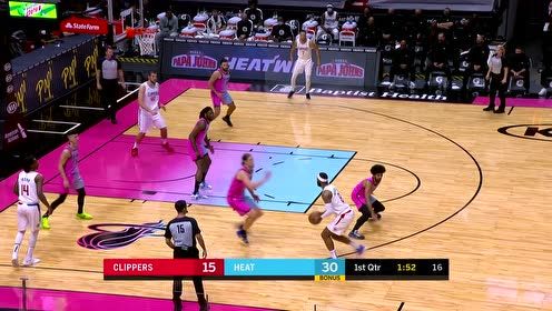 【NBA集锦】怎么轻松怎么来!斯特鲁斯相同位置连续飙射无解三分