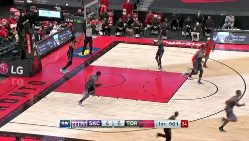 【NBA集锦】梦幻脚步 西亚卡姆内线强打希尔德得手