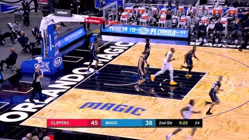 【NBA集锦】无视防守 小卡强硬单打中投命中